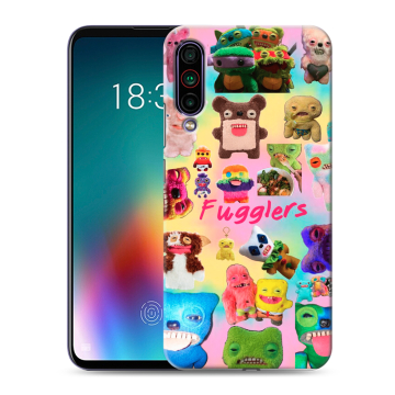 Силиконовый чехол на Meizu 16T с принтом Флагер Fuggler