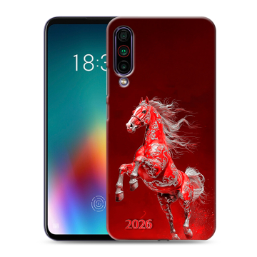 Силиконовый чехол на Meizu 16T с принтом Новый год
