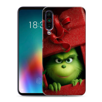 Силиконовый чехол на Meizu 16T с принтом Новый год