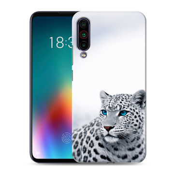 Силиконовый чехол на Meizu 16T с принтом женский
