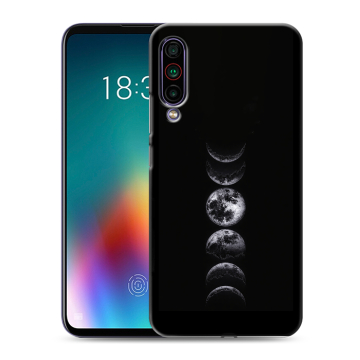 Силиконовый чехол на Meizu 16T с принтом женский
