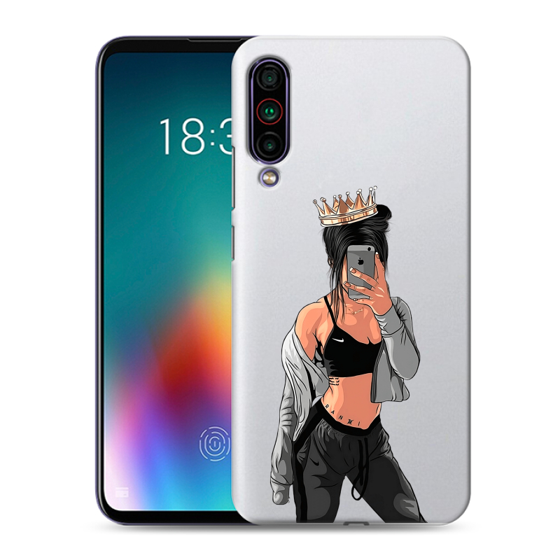 Силиконовый чехол на Meizu 16T с принтом Женские принты Силиконовый чехол на Meizu 16T с принтом Женские принты