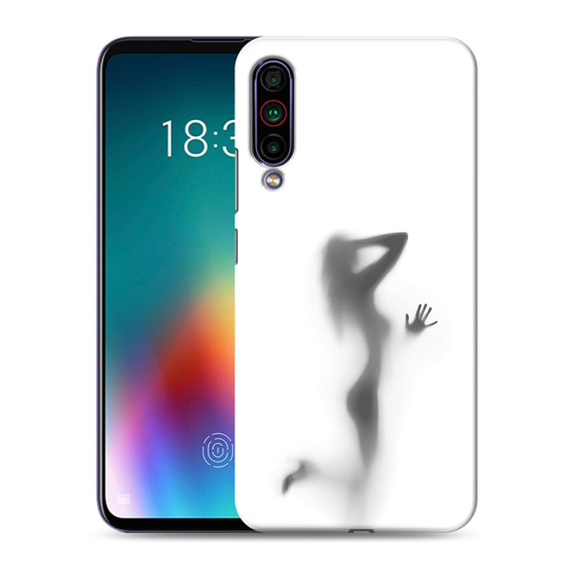 Силиконовый противоударный чехол на Meizu 16T с принтом Силуэт Силиконовый противоударный чехол на Meizu 16T с принтом Силуэт