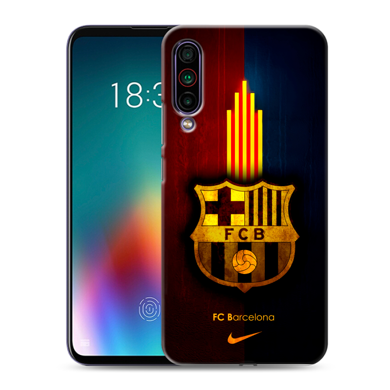 Силиконовый противоударный чехол на Meizu 16T с принтом Барселона Barcelona Силиконовый противоударный чехол на Meizu 16T с принтом Барселона Barcelona