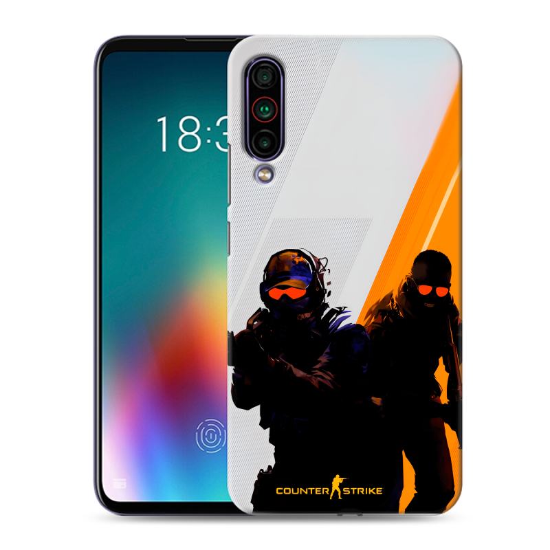 Силиконовый противоударный чехол на Meizu 16T с принтом Контер страйк Counter strike Силиконовый противоударный чехол на Meizu 16T с принтом Контер страйк Counter strike