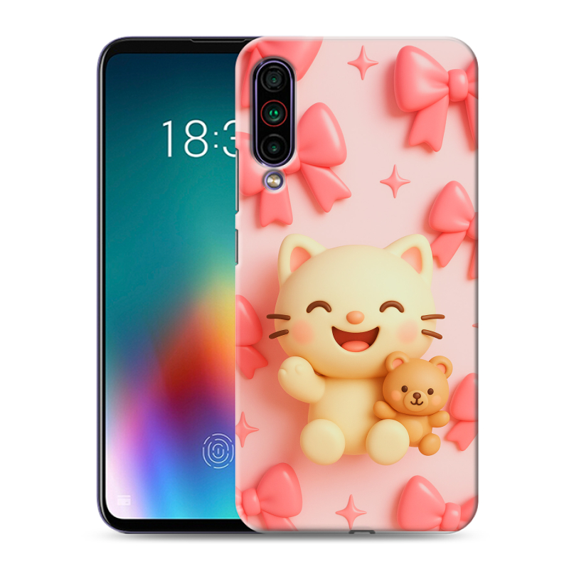 Силиконовый чехол на Meizu 16T с принтом для девочек Силиконовый чехол на Meizu 16T с принтом для девочек