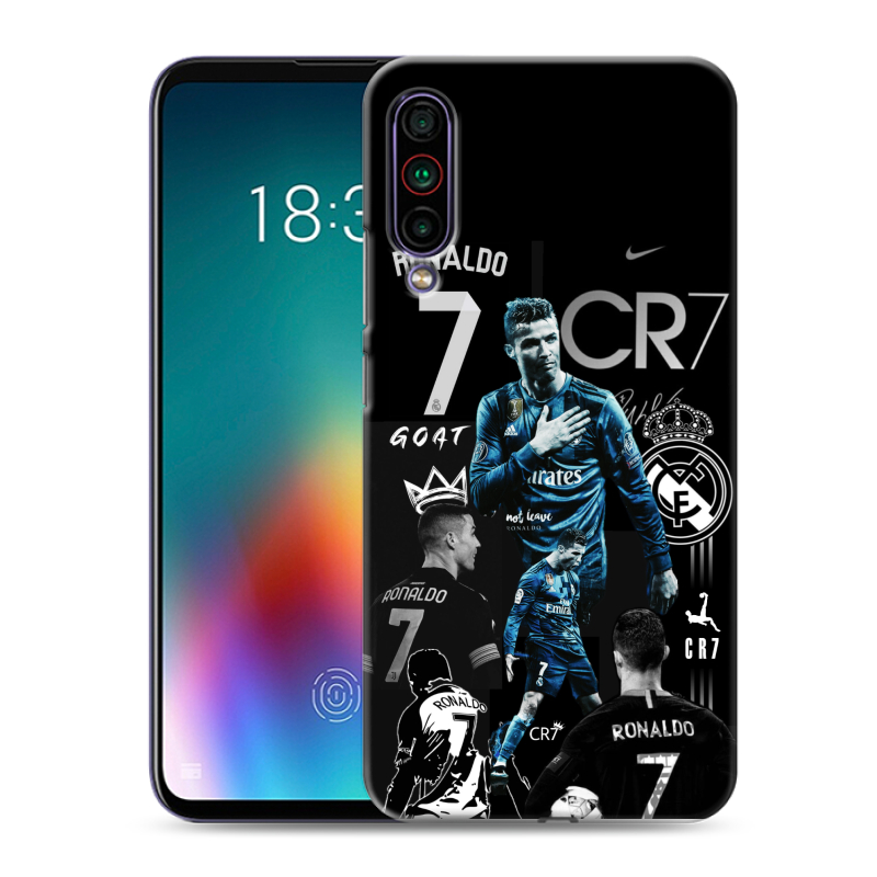 Силиконовый чехол на Meizu 16T с принтом Реал Роналдо Силиконовый чехол на Meizu 16T с принтом Реал Роналдо