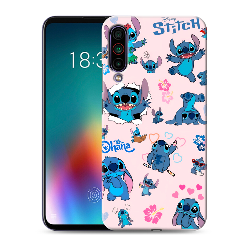 Силиконовый чехол на Meizu 16T с принтом Лило и Стич Силиконовый чехол на Meizu 16T с принтом Лило и Стич