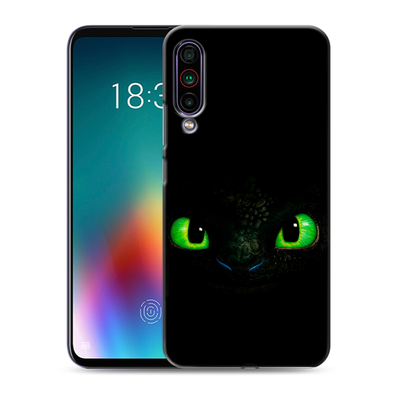 Силиконовый противоударный чехол на Meizu 16T с принтом Как приручить дракона Силиконовый противоударный чехол на Meizu 16T с принтом Как приручить дракона