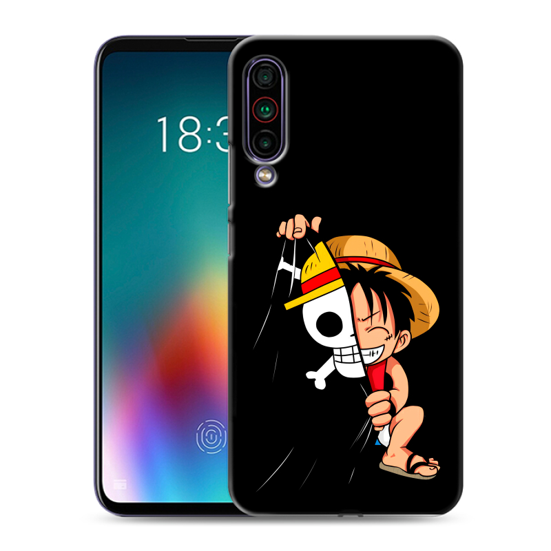 Силиконовый противоударный чехол на Meizu 16T с принтом One Piece Ван Пис Силиконовый противоударный чехол на Meizu 16T с принтом One Piece Ван Пис