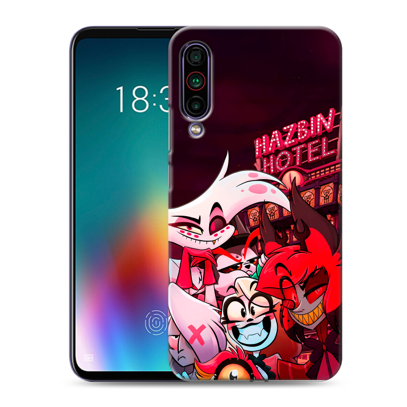 Силиконовый чехол на Meizu 16T с принтом Hazbin Hotel Отель Хазбин Силиконовый чехол на Meizu 16T с принтом Hazbin Hotel Отель Хазбин