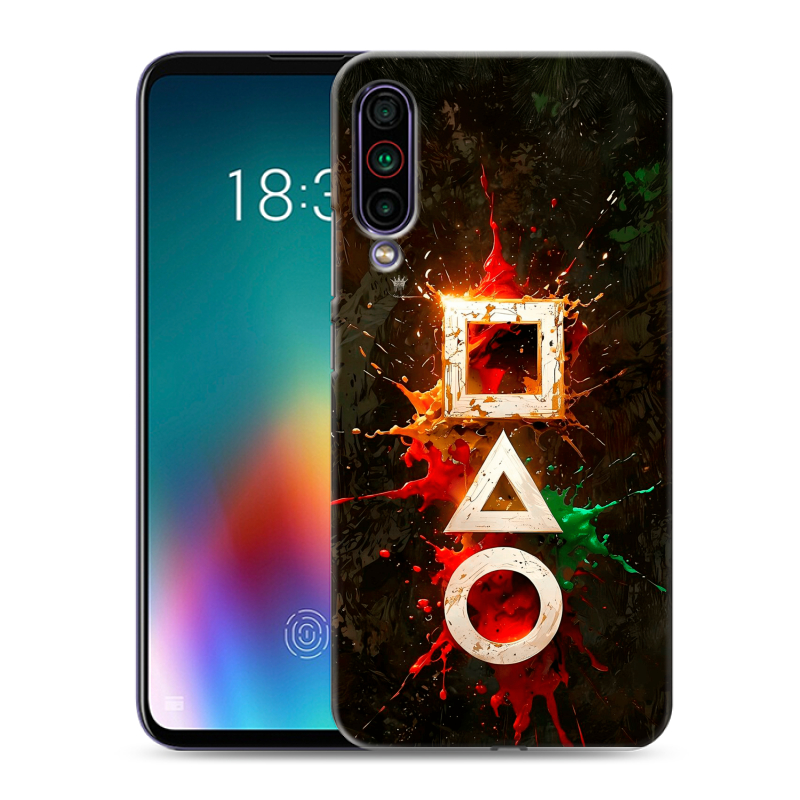 Силиконовый чехол на Meizu 16T с принтом Squid Game Игра кальмара Силиконовый чехол на Meizu 16T с принтом Squid Game Игра кальмара
