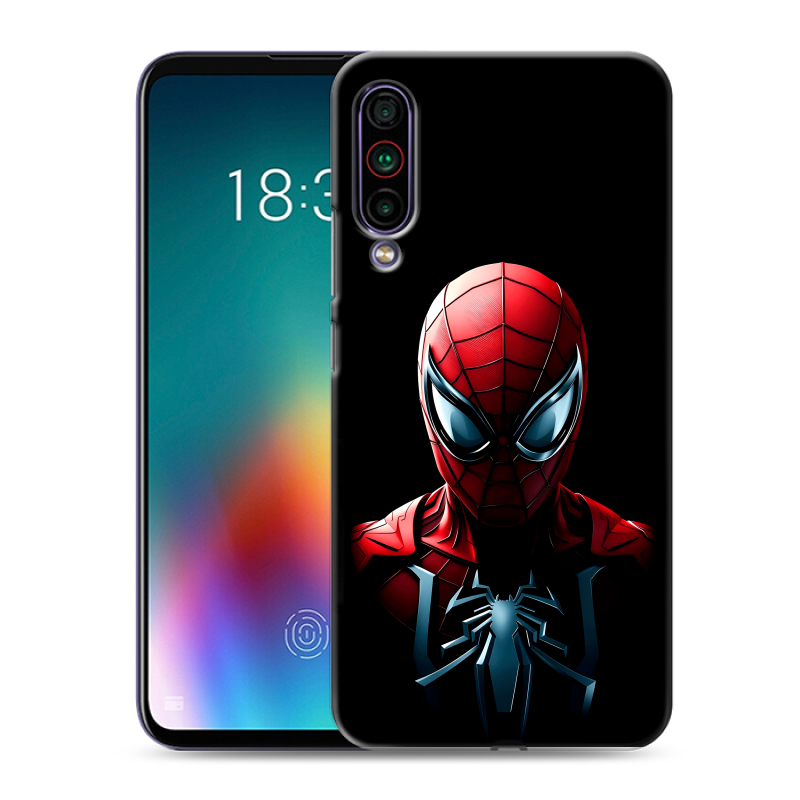 Силиконовый чехол на Meizu 16T с принтом Spiderman Человек паук Силиконовый чехол на Meizu 16T с принтом Spiderman Человек паук