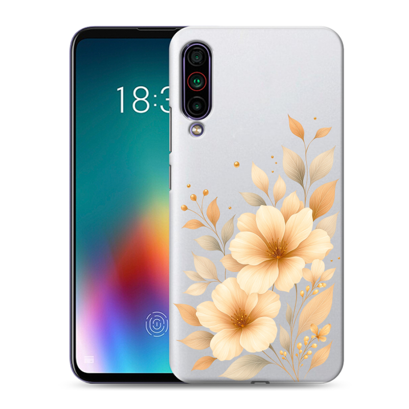 Силиконовый чехол на Meizu 16T с принтом для девушки Силиконовый чехол на Meizu 16T с принтом для девушки