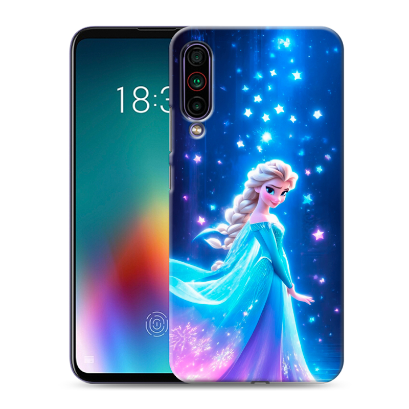 Силиконовый чехол на Meizu 16T с принтом Холодное сердце Frozen Силиконовый чехол на Meizu 16T с принтом Холодное сердце Frozen