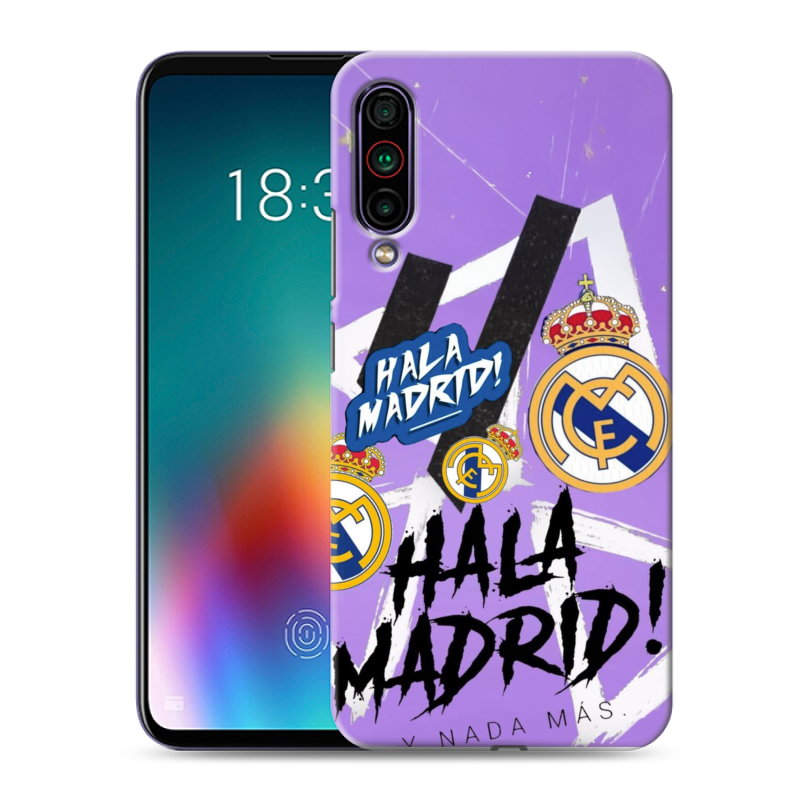 Силиконовый чехол на Meizu 16T с принтом Real Madrid Реал Мадрид Силиконовый чехол на Meizu 16T с принтом Real Madrid Реал Мадрид