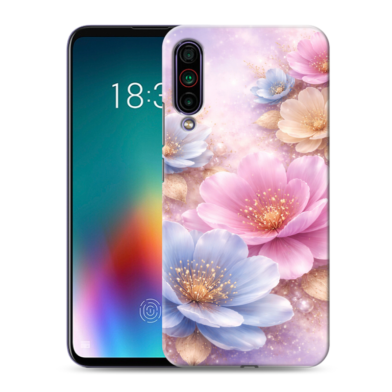 Силиконовый чехол на Meizu 16T с принтом женский Силиконовый чехол на Meizu 16T с принтом женский