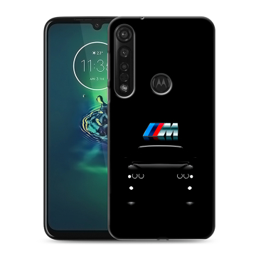 Силиконовый чехол на Motorola Moto G8 Plus с принтом БМВ BMW
