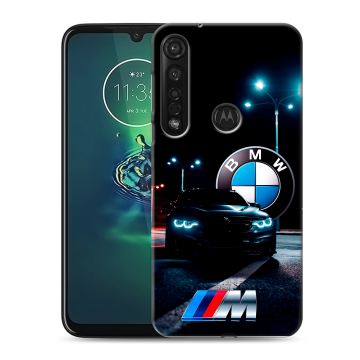 Силиконовый чехол на Motorola Moto G8 Plus с принтом БМВ BMW