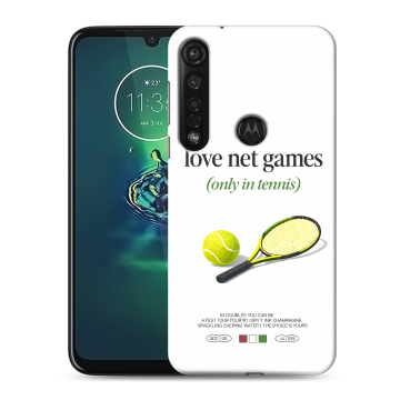 Силиконовый чехол на Motorola Moto G8 Plus с принтом для девочек