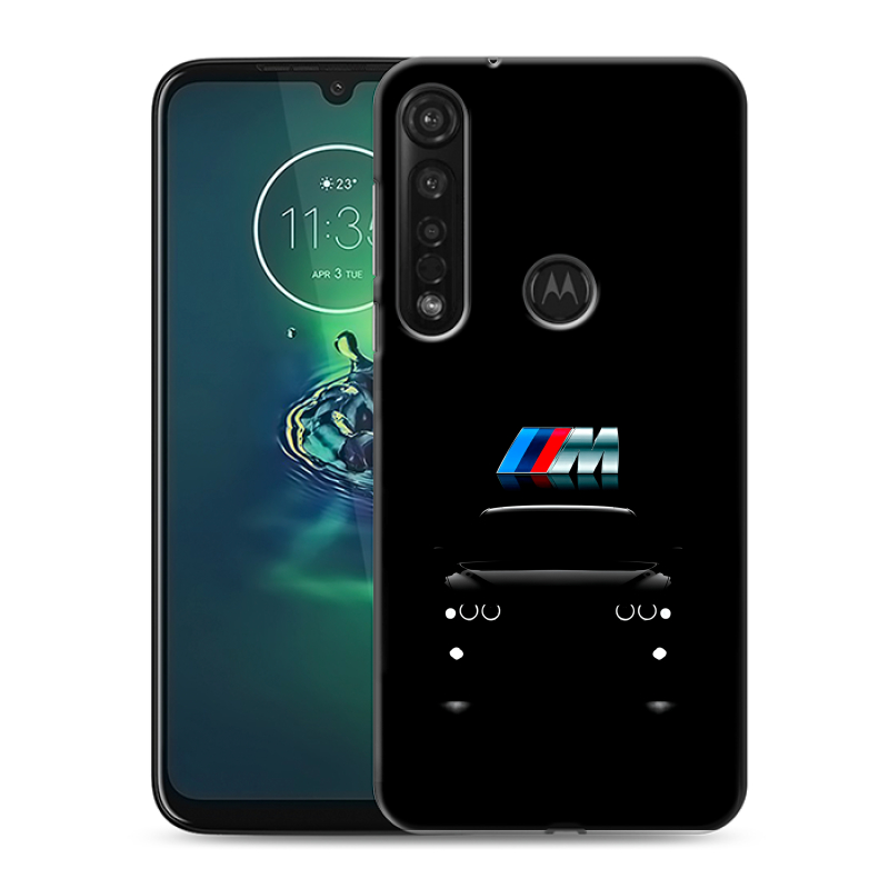 Силиконовый противоударный чехол на Motorola Moto G8 Plus с принтом БМВ BMW Силиконовый противоударный чехол на Motorola Moto G8 Plus с принтом БМВ BMW