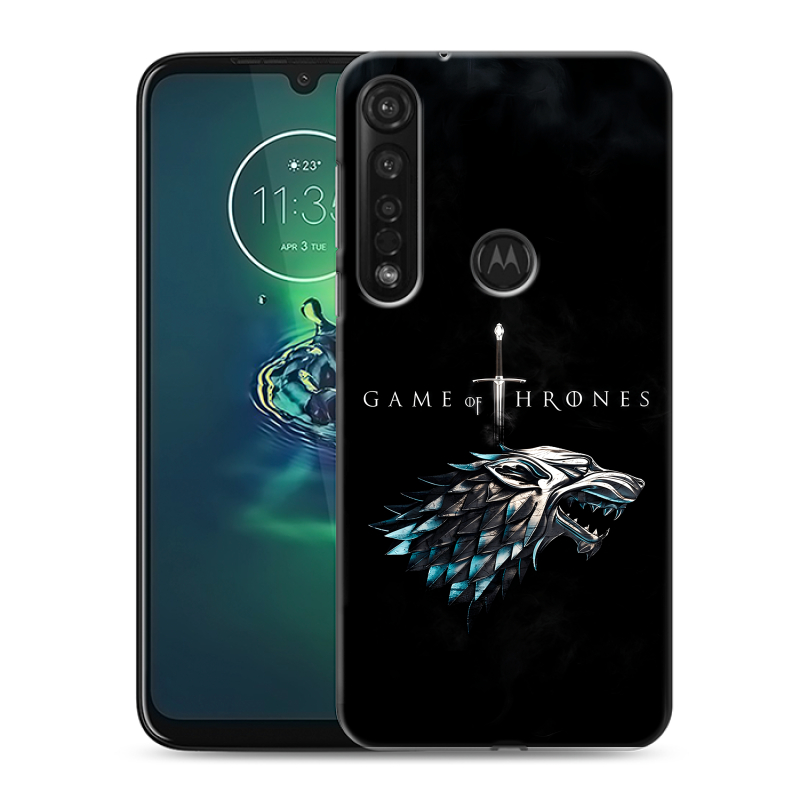 Силиконовый чехол на Motorola Moto G8 Plus с принтом Игра Престолов Game Thrones Силиконовый чехол на Motorola Moto G8 Plus с принтом Игра Престолов Game Thrones