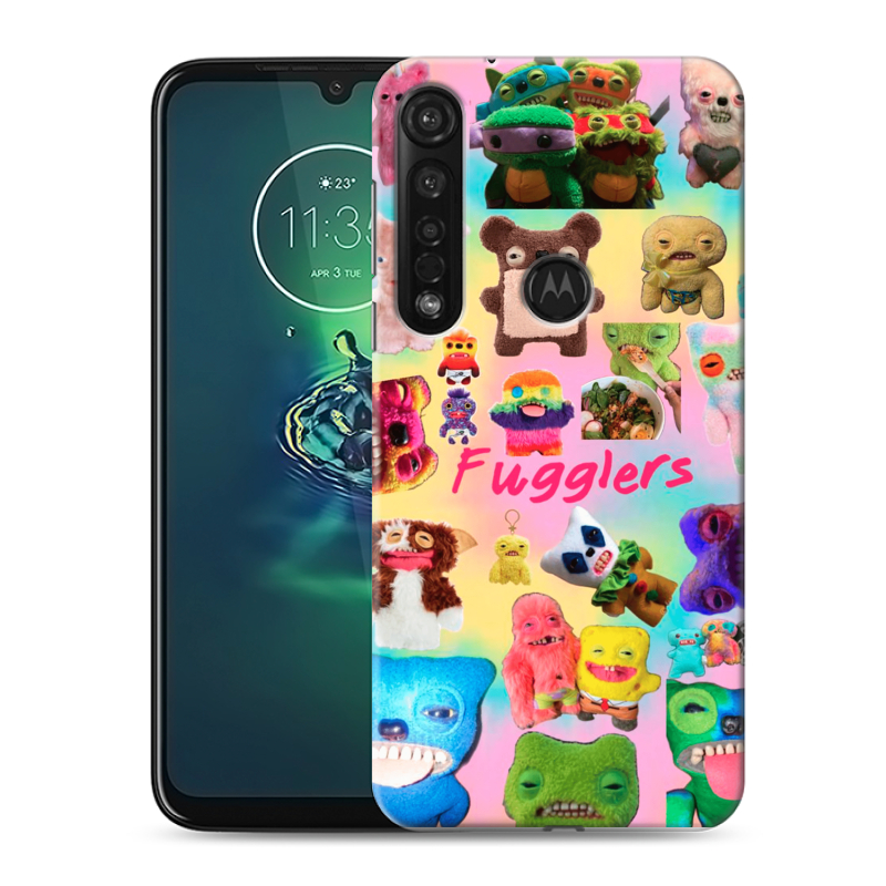 Силиконовый противоударный чехол на Motorola Moto G8 Plus с принтом Флагер Fuggler Силиконовый противоударный чехол на Motorola Moto G8 Plus с принтом Флагер Fuggler