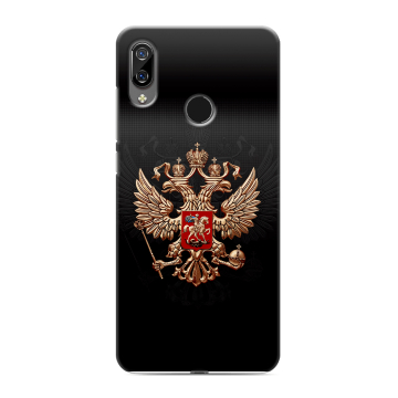 Силиконовый чехол на BQ 6040L Magic с принтом Герб России Силиконовый чехол на BQ 6040L Magic с принтом Герб России