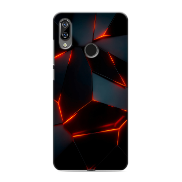 Силиконовый чехол на BQ 6040L Magic с принтом Яркие абстракции Силиконовый чехол на BQ 6040L Magic с принтом Яркие абстракции