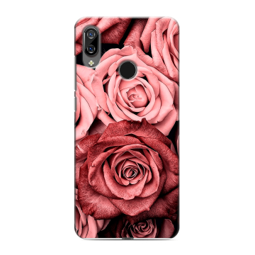 Силиконовый чехол на BQ 6040L Magic с принтом Цветы розы Силиконовый чехол на BQ 6040L Magic с принтом Цветы розы