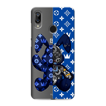 Силиконовый чехол на BQ 6040L Magic с принтом Луи робот Силиконовый чехол на BQ 6040L Magic с принтом Луи робот