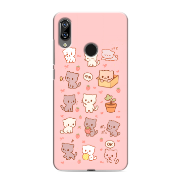 Силиконовый чехол на BQ 6040L Magic с принтом Hello Kitty Хелоу Кити