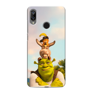 Силиконовый чехол на BQ 6040L Magic с принтом Шрек Shrek