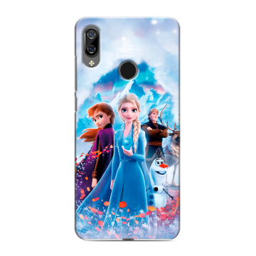 Силиконовый чехол на BQ 6040L Magic с принтом Холодное сердце Frozen