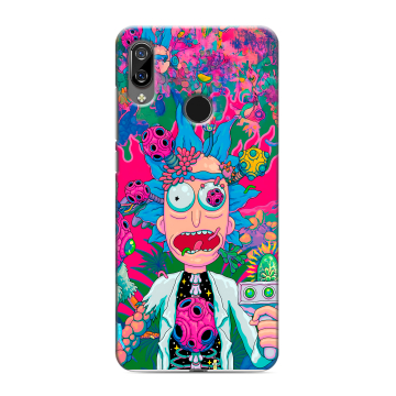 Силиконовый чехол на BQ 6040L Magic с принтом Рик и Морти Rick Morty Силиконовый чехол на BQ 6040L Magic с принтом Рик и Морти Rick Morty
