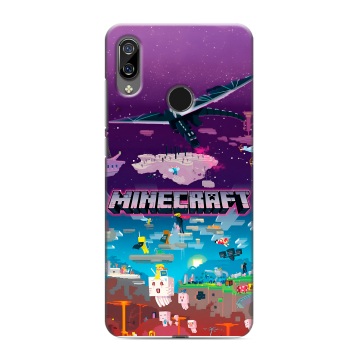 Силиконовый чехол на BQ 6040L Magic с принтом Майнкрафт Minecraft Силиконовый чехол на BQ 6040L Magic с принтом Майнкрафт Minecraft