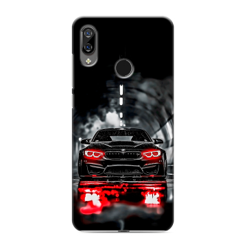 Силиконовый чехол на BQ 6040L Magic с принтом BMW БМВ