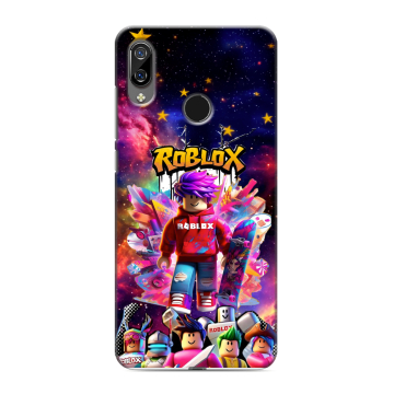 Силиконовый чехол на BQ 6040L Magic с принтом Roblox Роблокс