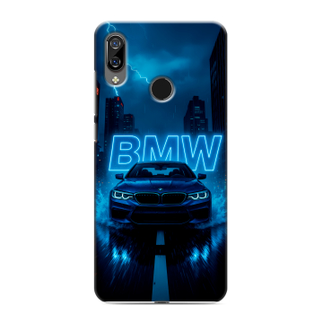 Силиконовый чехол на BQ 6040L Magic с принтом BMW БМВ