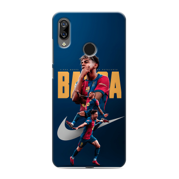 Силиконовый чехол на BQ 6040L Magic с принтом Барселона Barca Yamal 
