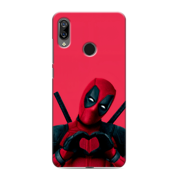 Силиконовый чехол на BQ 6040L Magic с принтом Дедпул Deadpool