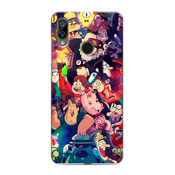 Силиконовый чехол на BQ 6040L Magic с принтом Gravity Falls Гравити Фолз Силиконовый чехол на BQ 6040L Magic с принтом Gravity Falls Гравити Фолз