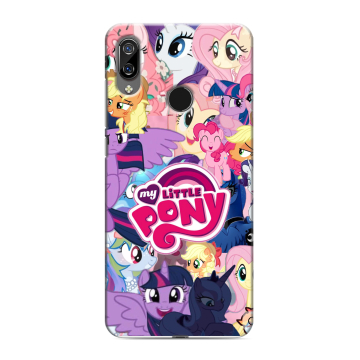 Силиконовый чехол на BQ 6040L Magic с принтом My little pony Дружба чудо
