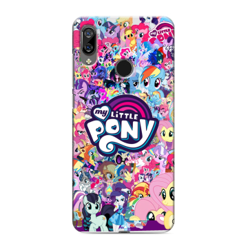 Силиконовый чехол на BQ 6040L Magic с принтом My little pony Дружба чудо