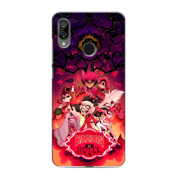 Силиконовый чехол на BQ 6040L Magic с принтом Hazbin Hotel Отель Хазбин