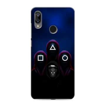Силиконовый чехол на BQ 6040L Magic с принтом Игра Кальмара