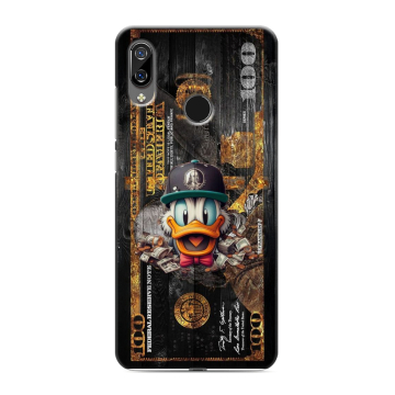 Силиконовый чехол на BQ 6040L Magic с принтом Дональд Дак Доллар