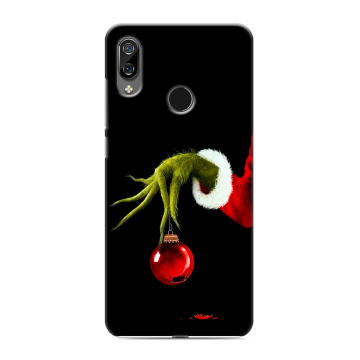 Силиконовый чехол на BQ 6040L Magic с принтом Новый год Гринч