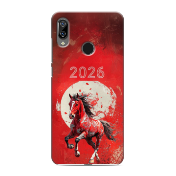 Силиконовый чехол на BQ 6040L Magic с принтом Новый год
