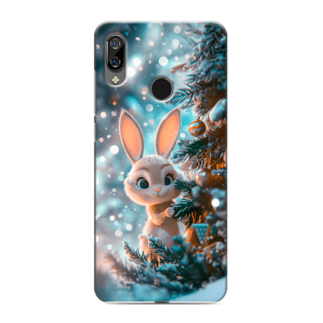 Силиконовый чехол на BQ 6040L Magic с принтом Новый год